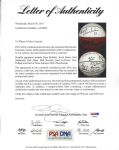 Kansas Basketball Legends (Chamberlain) Signed Basketball