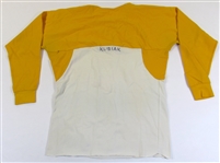 Ted Kubiak Oakland Athletics Green and Gold Undershirts. 