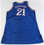 Mid-1990's Sean Pearson Game Used KU Jersey