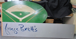 George Brett's Restaurant Sign