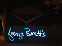 George Brett's Restaurant Sign