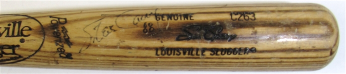 1986-87 Steve Garvey Signed Game Used Bat