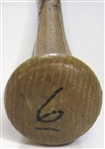 1986-87 Steve Garvey Signed Game Used Bat