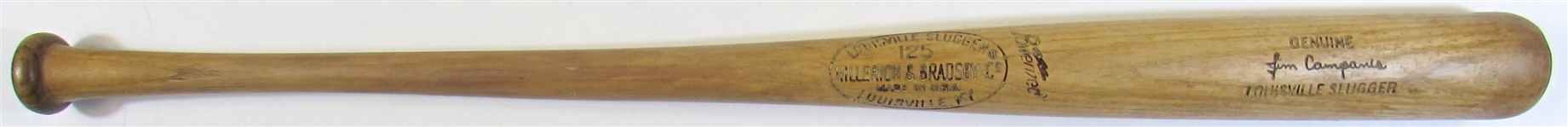 1965-68 Jim Campanis Game Used Bat