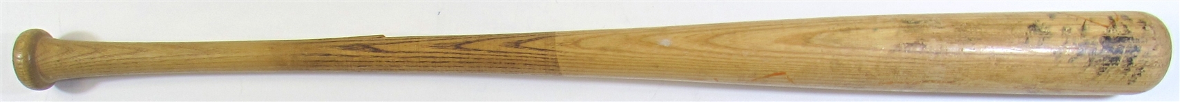 1985-86 Shawn Abner Game Used Bat