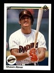 1985-86 Shawn Abner Game Used Bat