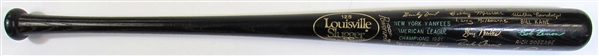 1981 N.Y. Yankees A.L. Champs Black Bat