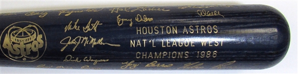 1986 Houston Astros N.L. West Champs Blue Bat