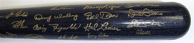 1986 Houston Astros N.L. West Champs Blue Bat
