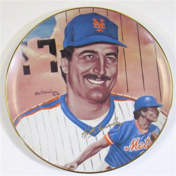 Keith Hernandez Signed Plate #514/1000