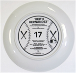 Keith Hernandez Signed Plate #514/1000
