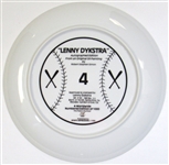 Lenny Dykstra Signed Plate #118/1000