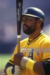 1987 Reggie Jackson GU Signed Bat PSA 8.5