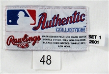 2001 Albert Pujols GU Jersey (Rookie Year)