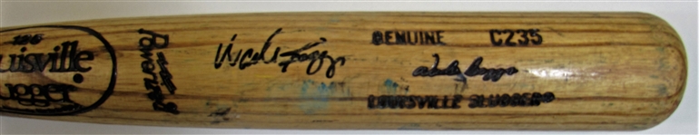 1986-89 Wade Boggs GU Signed Bat PSA 9.5