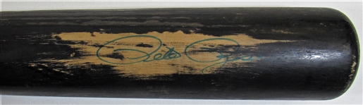 1985 Pete Rose GU Signed Bat PSA 8.5