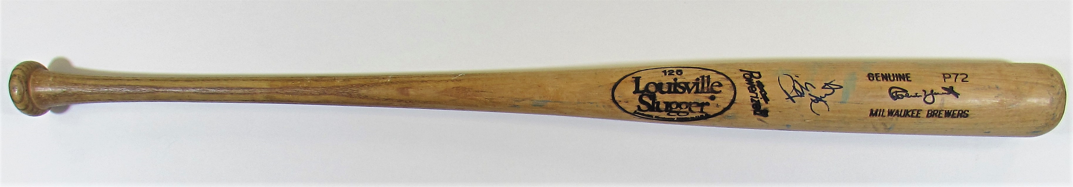1991-93 Robin Yount GU Signed Bat