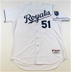 2014 Jason Vargas GU Jersey