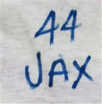 1984 Reggie Jackson California Angels GU Signed Under-Shirt