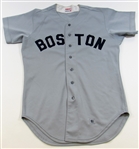 1981 Tom Burgmeier  Boston Red Sox GU Jersey & Pants