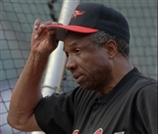 Circa 1995 Frank Robinson GU Baltimore Orioles Jersey