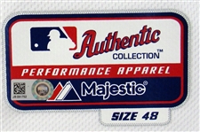 2015 WS Salvador Perez Game Issued Jersey