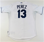2015 WS Salvador Perez Game Issued Jersey