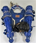 2017 Salvador Perez GU Catching Gear and Glove