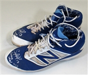 2017 Salvador Perez GU Signed Cleats