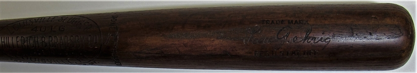 Circa 1932 Lou Gehrig  40 LG Retail Model Bat