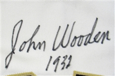 John Wooden Signed Purdue University # 13 Basketball Jersey