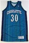 1997-98 Del Curry GU Charlotte Hornets Jersey
