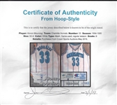 1994-95 Alonzo Mourning GU Charlotte Hornets Jersey