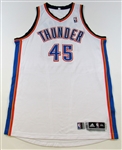 2010 Cole Aldrich OKC Thunder GU Jersey (Debut Jersey)