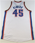 2010 Cole Aldrich OKC Thunder GU Jersey (Debut Jersey)