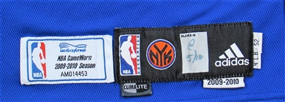2009/10 J.R. Giddens N.Y. Knicks GU Jersey