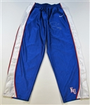 Paul Pierce GU Signed KU Warm-Ups