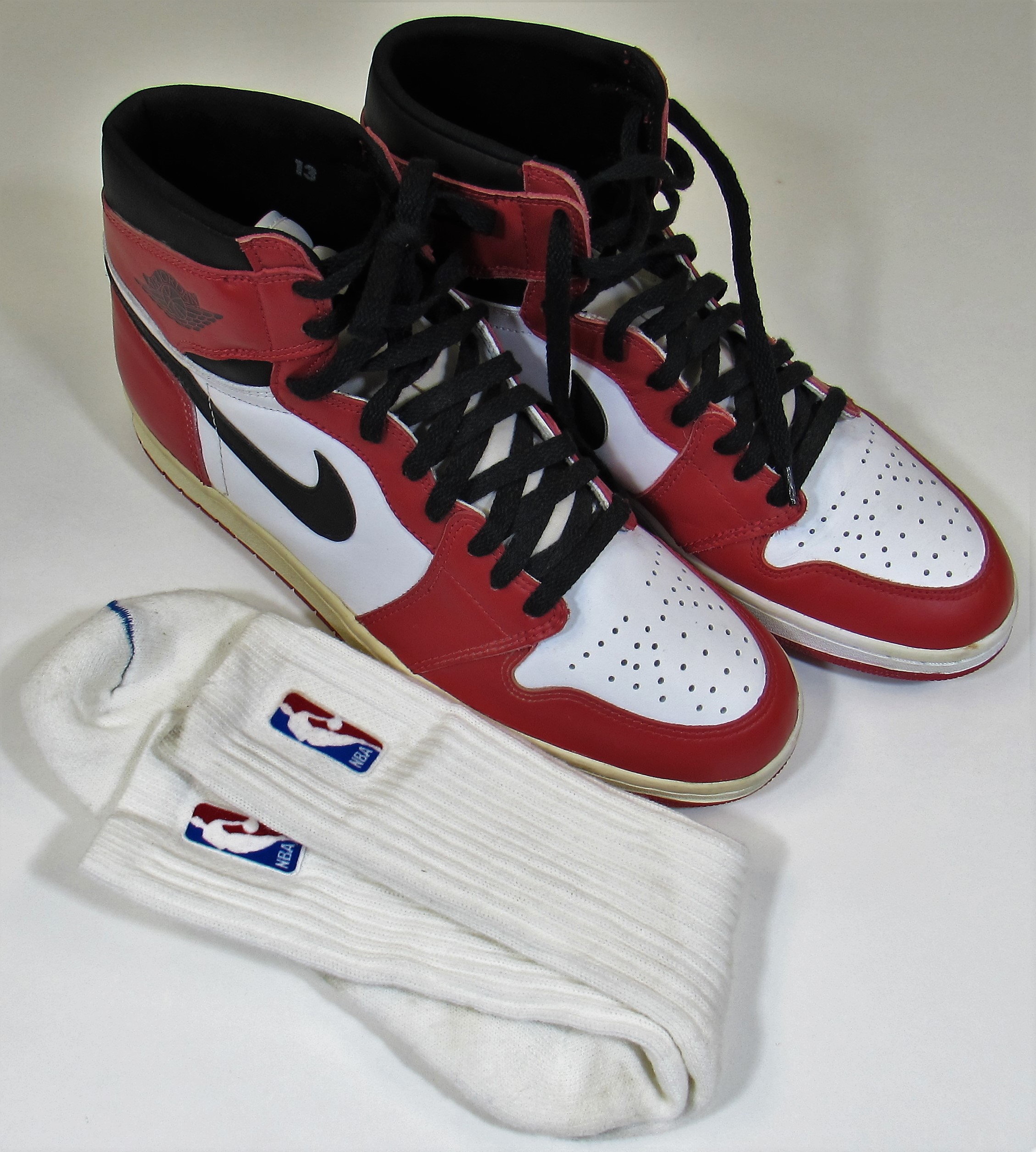 game worn michael jordan shoes