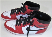 1985-86 Michael Jordan Game Used Nike Shoes & Socks