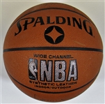 NBA Greats Signed Basketball W/ Pistol Pete Maravich