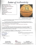 NBA Greats Signed Basketball W/ Pistol Pete Maravich
