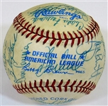 1985 Kansas City Royals Team Signed Ball