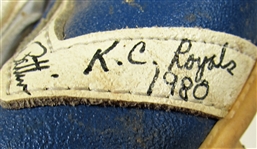 1977-80 Marty Pattin GU Signed Cleats