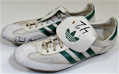 1988-93 Dave Henderson Oakland A's GU Signed Cleats