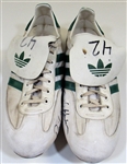 1988-93 Dave Henderson Oakland A's GU Signed Cleats