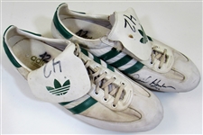 1988-93 Dave Henderson Oakland A's GU Signed Cleats