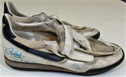 Circa 1987 Howard Johnson Game Used Signed Cleats