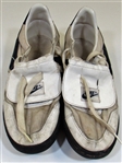 Circa 1987 Howard Johnson Game Used Signed Cleats