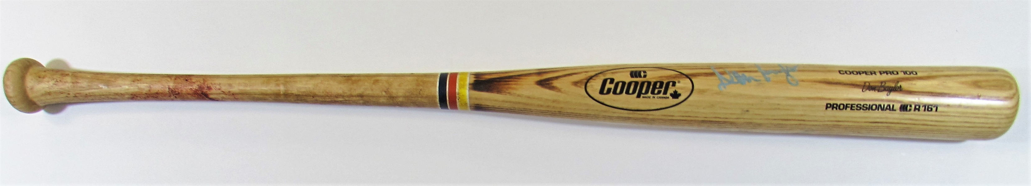 1987 Don Baylor GU Signed Bat
