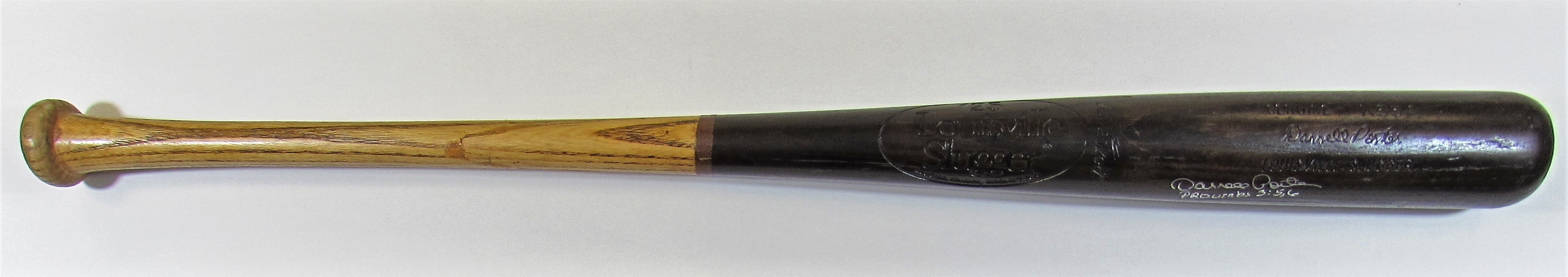 1980-83 Darrell Porter GU Signed Bat